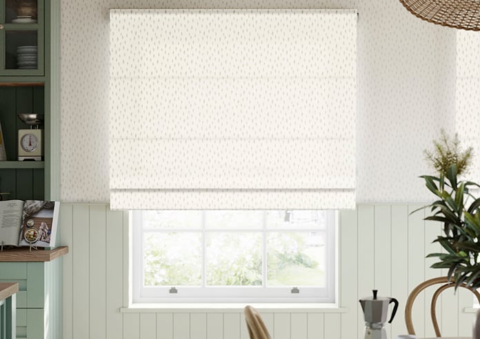 Rebecca, Bud Green - Twist&Fit Roman Blind - Image 3